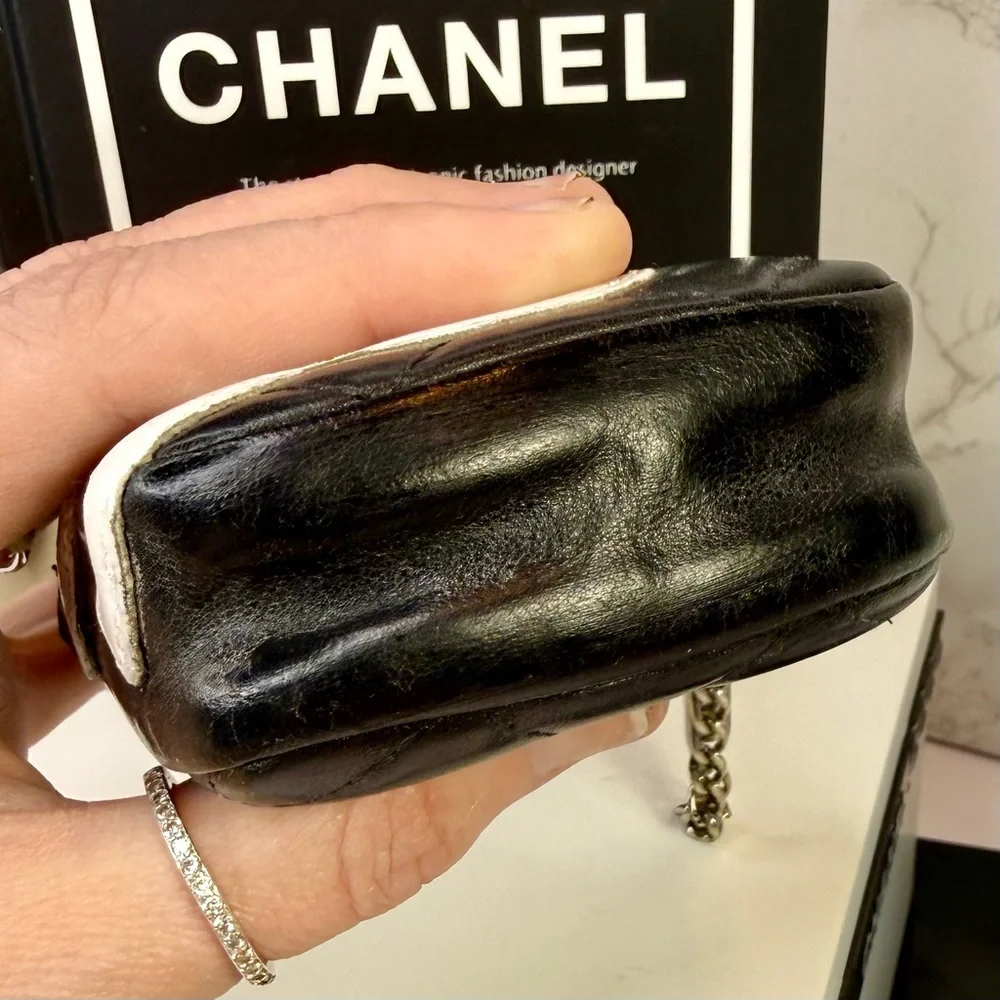 Chanel CC Logo Lambskin Leather Belt Bag/Crossbody Bag